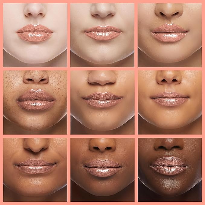 Oulac Metallic Lipstick for Women with Lightweight Hydrating Formula, Metallic Golden Nude Lip Stick, Vegan Beauty, Full Coverage Lip Makeup, Christmas Gifts for Women, Sahara Gold(10)