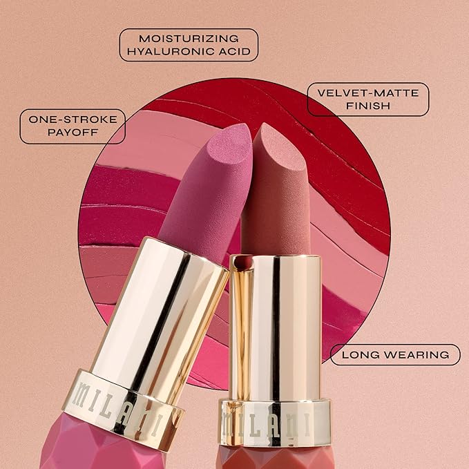 Milani Color Fetish Matte Lipstick (Petal)