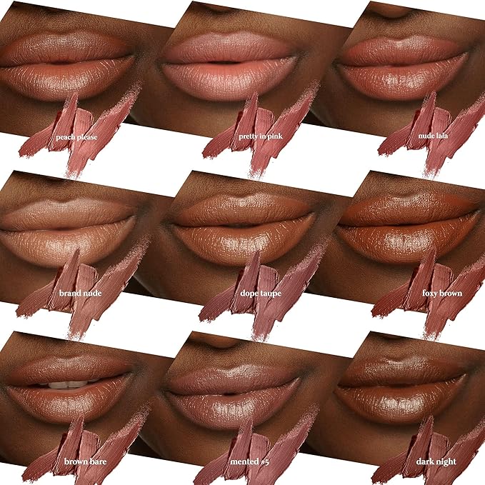 Mented Cosmetics Nude Lipstick for Women, Semi-Matte Long-Lasting Lip Stick, Moisturizing Vegan, Paraben & Cruelty-Free, Enhances All Complexions, Perfect for Everyday Makeup, Brand Nude