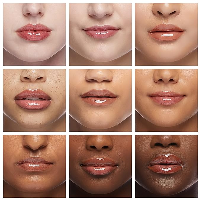 wet n wild MegaSlicks Lip Gloss, Ultra-Glossy, Vitamin-E Enriched, Ultra-Gloss High Shine Moisturizing, Cruelty-Free & Vegan - Crystal Clear