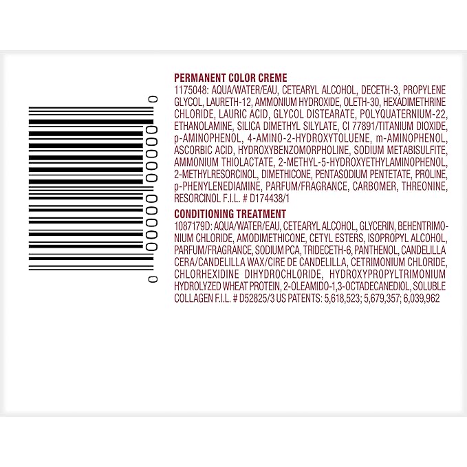 L'Oreal Paris Excellence Creme Permanent Hair Color, Medium Red Brown (3 Count)