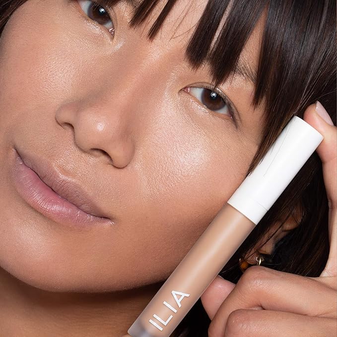 ILIA - True Skin Serum Concealer | Non-Comedogenic, Cruelty-Free, Vegan, Safe For Sensitive Skin, Reduces Appearance of Dark Circles + Blemishes (Bayberry SC5, 0.16 oz | 5 ml)