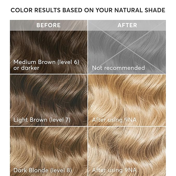 Madison Reed Radiant Hair Color Kit | 9NA Medium Cool Blonde with Ash Undertones (Pisa Blonde) for 100% Gray Hair Coverage | Dimensional Permanent Hair Dye | PPD-Free & Ammonia-Free | 1 Pack