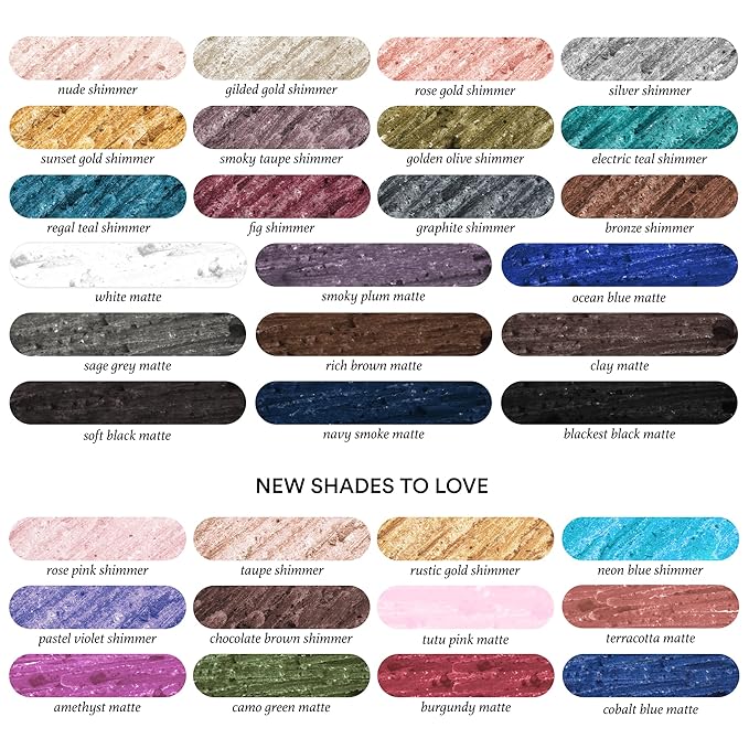 Julep When Pencil Met Gel Sharpenable Multi-Use Longwear Eyeliner Pencil - Sunset Gold Shimmer - Transfer-Proof - High Performance Liner