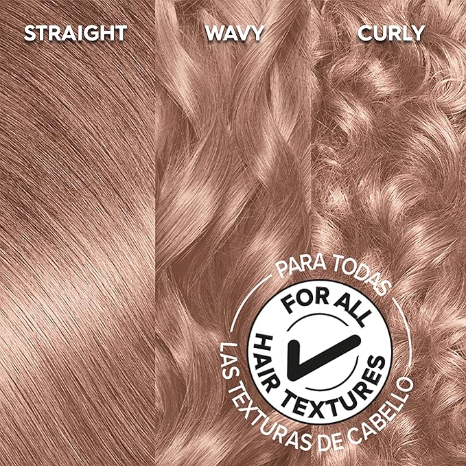 Garnier Hair Color Olia Ammonia-Free Brilliant Color Oil-Rich Permanent Hair Dye, 8.22 Medium Rose Gold, 2 Count (Packaging May Vary) (Pack of 2)