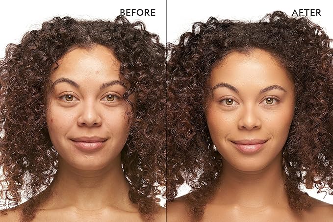YENSA Skin On Skin BB + CC Full Coverage Concealer - Color Correcting Serum Concealer - Creaseless & Brightening Formula with Hyaluronic Acid & Superfood Complex - Tan Warm (0.34 Fl oz)