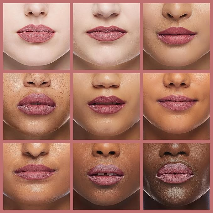 Heart Percent Dote On Mood Lip Liner Pencil, Long-Lasting Creamy Lip Crayon Smooth Lipliner Retractable Lipstick Overlip Line Color 0.8g, #06. Rose Beige